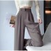 celana loosepants highwaist wanita korean style